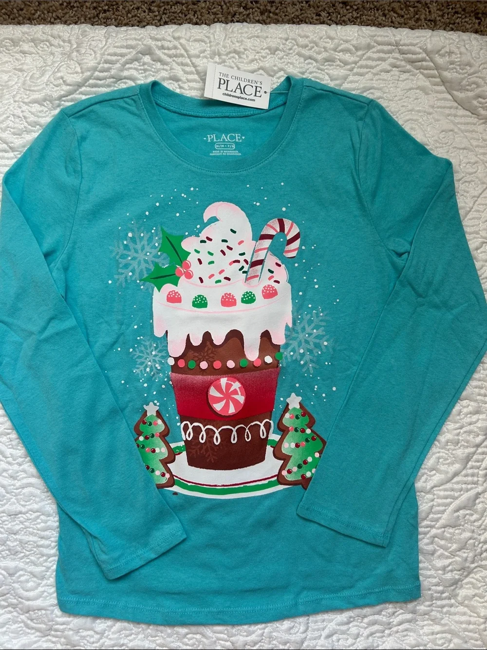 The Childrens Place teal long